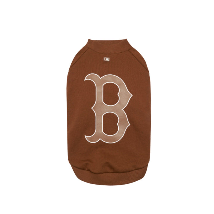 ※予約販売【MLB KOREA】MLB big logo sweat shirt（Brown）