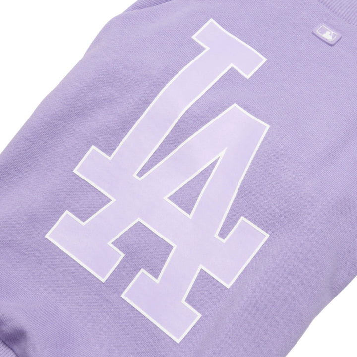 ※予約販売【MLB KOREA】MLB big logo sweat shirt（Lavender）