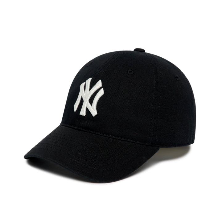 ※予約販売【MLB KOREA】N-COVER FIT slider cap NY（Black）人間用