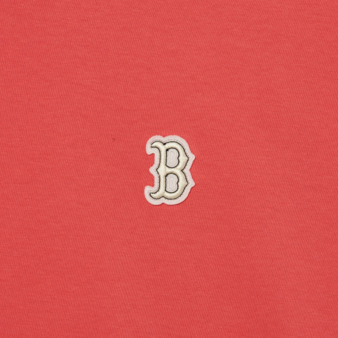 ※予約販売【MLB KOREA】basic small logo short t-shirt（Coral）人間用