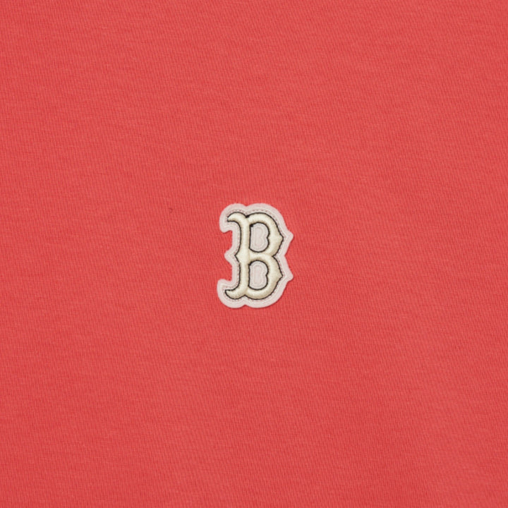 ※予約販売【MLB KOREA】basic small logo short t-shirt（Coral）人間用