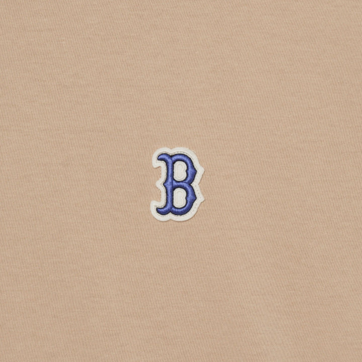 ※予約販売【MLB KOREA】basic small logo short t-shirt（Sand）人間用