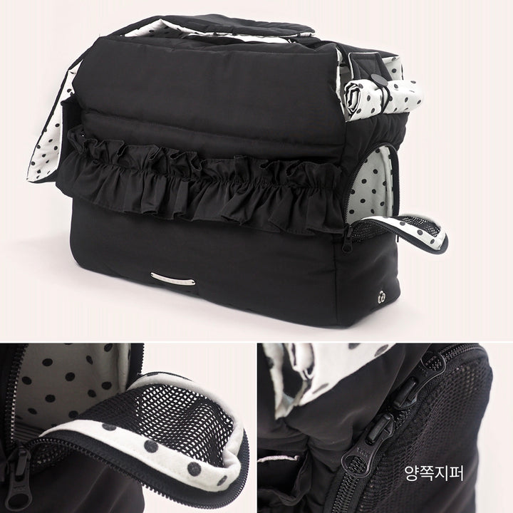 ※予約販売【GET BACK】Lovely Dot Sling（Black）