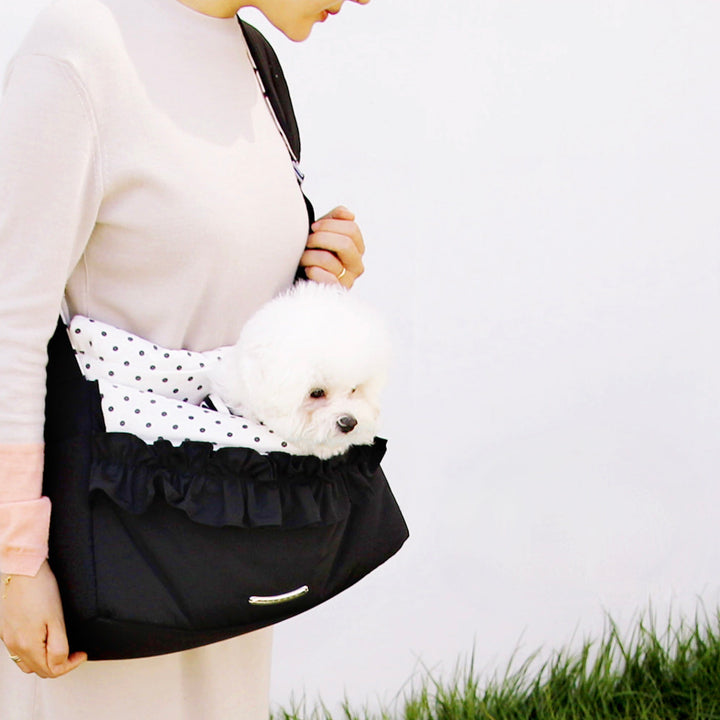 ※予約販売【GET BACK】Lovely Dot Sling（Black）