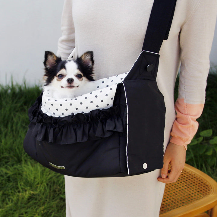 ※予約販売【GET BACK】Lovely Dot Sling（Black）