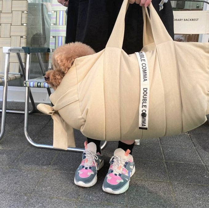 ※予約販売【DOUBLE COMMA】multi cushion bag（ベージュ）