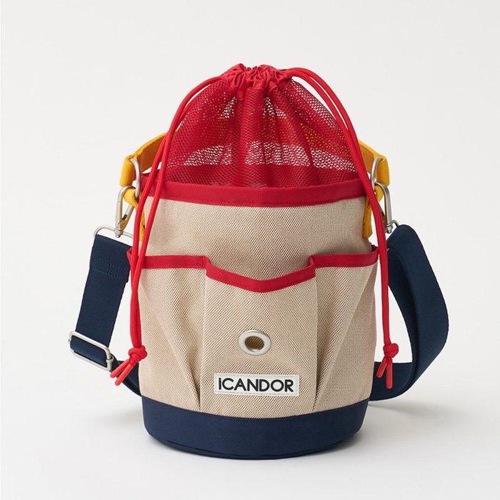 即納【iCANDOR】ZUCCHINI BAG（SASSY CREAM）