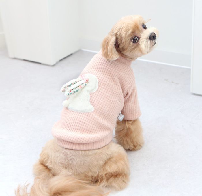 ※予約販売【ITS DOG】Baby Bunny Knit T-shirt