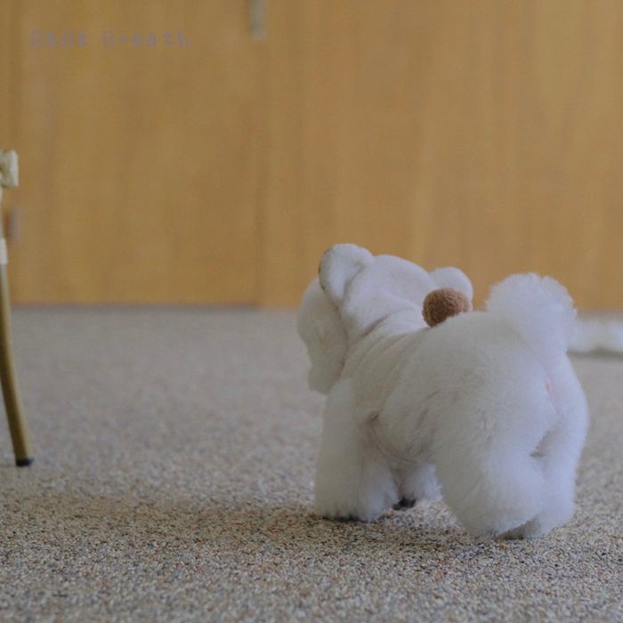 即納【BeBe Breath】puppy bear harness（Cream）