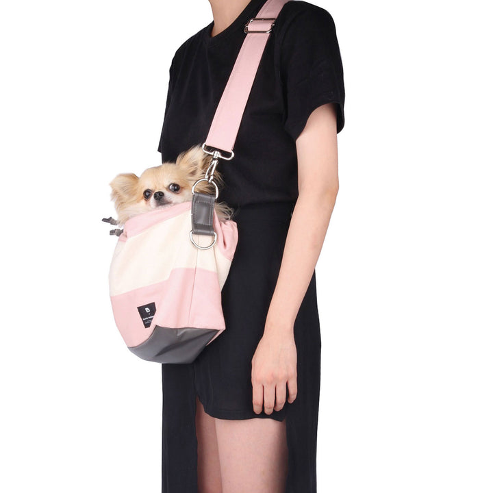 即納【monchouchou】Dog Messenger Bag （ピンク）
