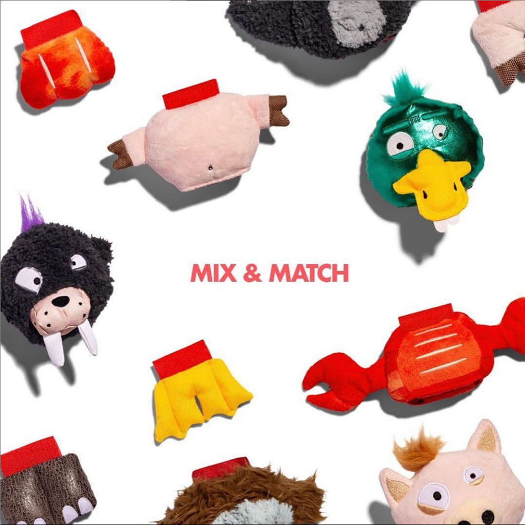 即納【monchouchou】MIX & MATCH STRANGE ANIMAL TOY