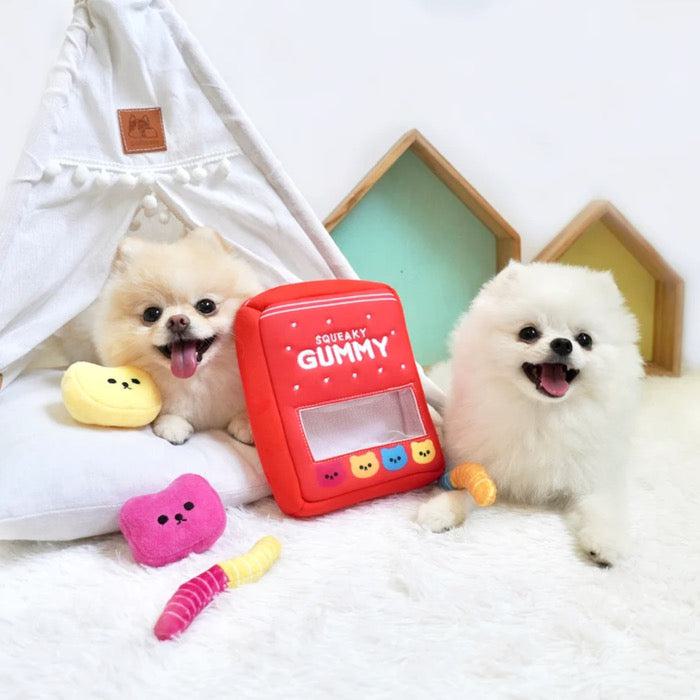 即納【Hey Cuzzies】Hide N Seek – Pawribo Gummy Dog Toy