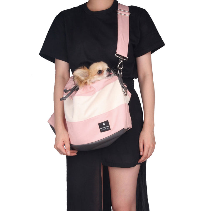 即納【monchouchou】Dog Messenger Bag （ピンク）