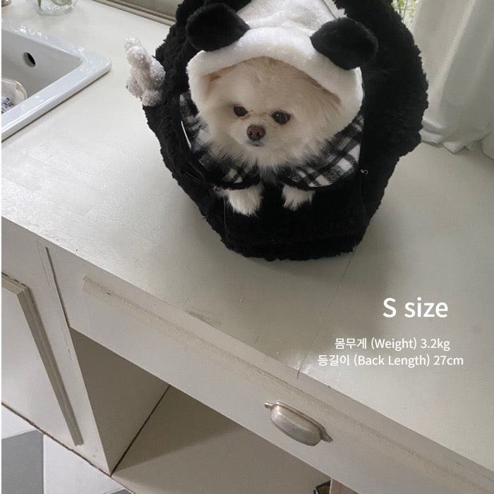 ※予約販売【Hi Yeboo】Fluffy Cushion Bag（Beige）