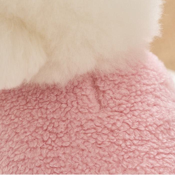 ※予約販売【noutti】Reversible bear vest（Pink）