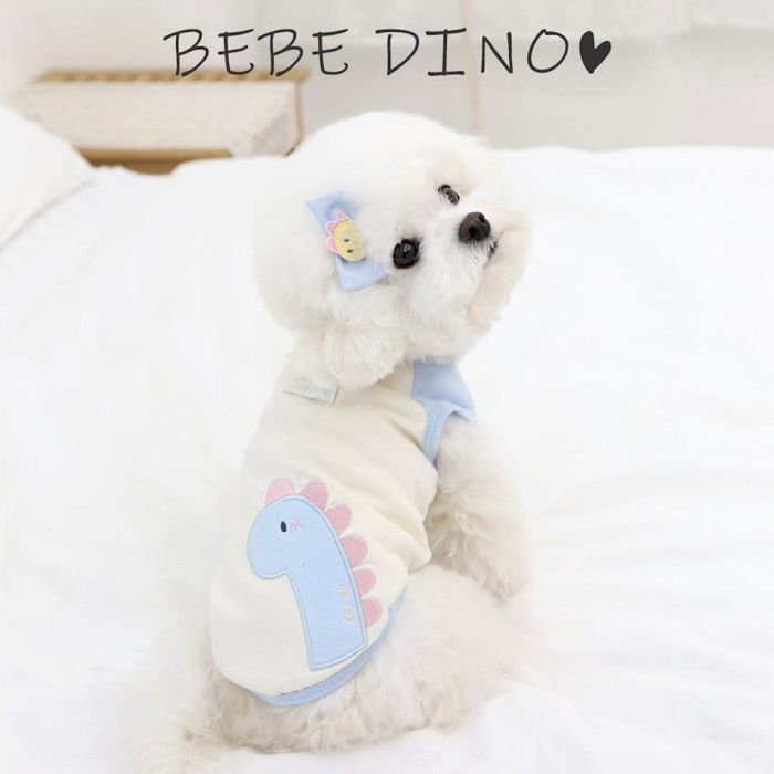 ※予約販売【ITS DOG】Bebe Dino Pure Cotton T-shirt