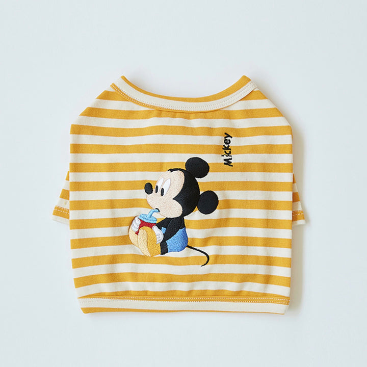 ※予約販売【DA】Mickey Mouse baby cardigan（イエロー）