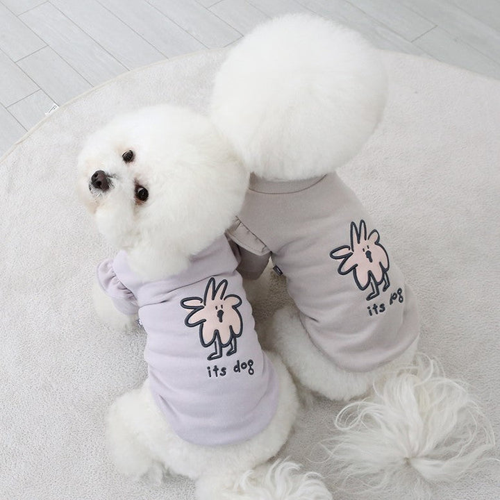 ※予約販売【ITS DOG】Thick montu frill sweatshirt