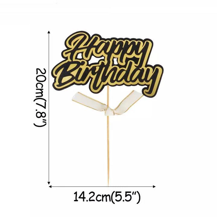 ※予約販売【LOVEMORE】CAKE DECO PICK HAPPY BIRTHDAY