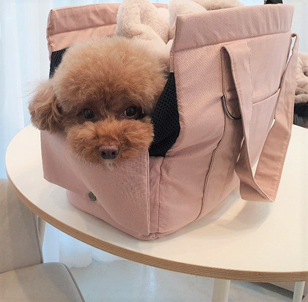 double comma bag ペット キャリー バッグ 犬 バック 韓国 美品 韓国