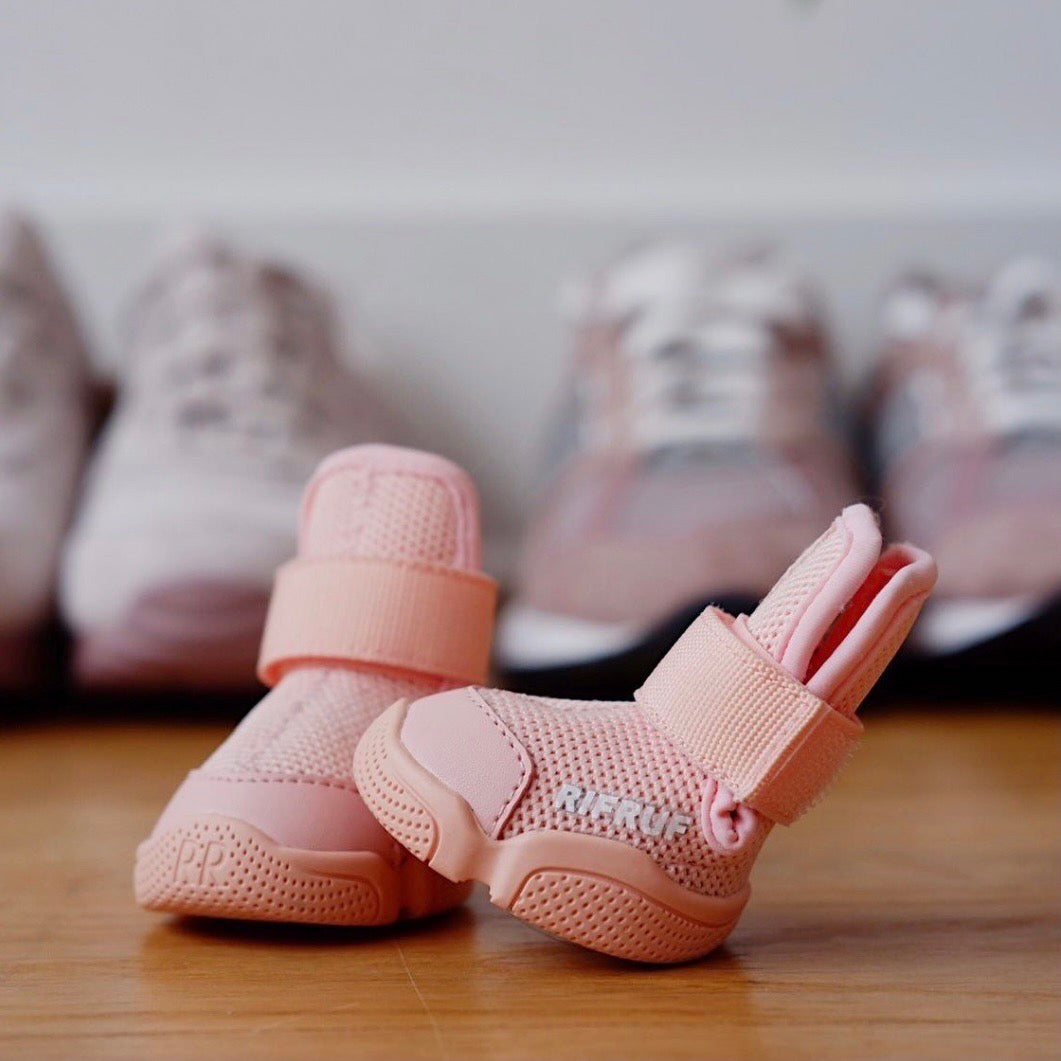 【RIFRUF】SNEAKERS CAESAR 1（BLUSH） サイズ0 海外犬服 高品質なインポートのドッグウェア通販 