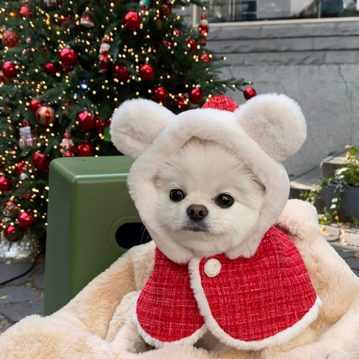 即納【Hi Yeboo】Christmas Bear Cape