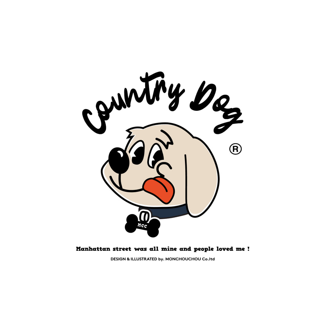 ※※予約販売【monchouchou】COUNTRY DOG ECO BAG