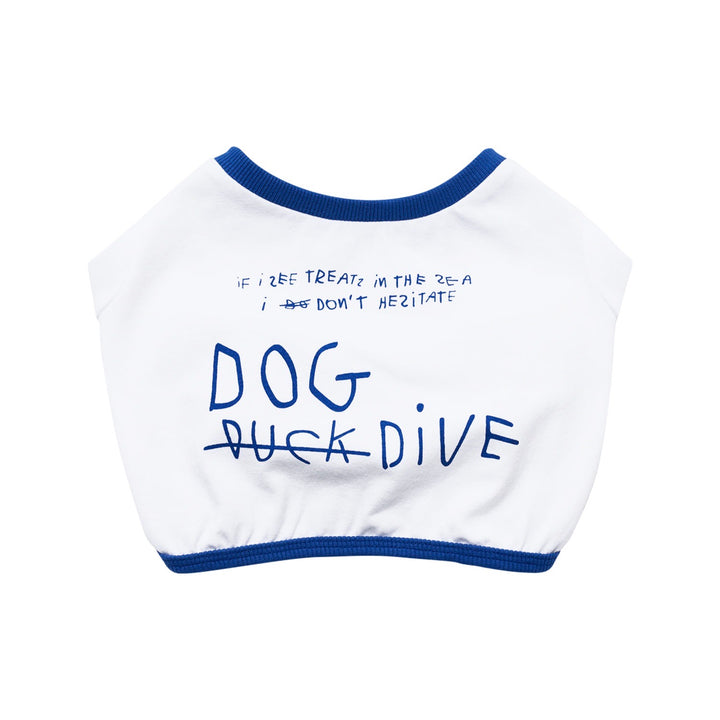 ※予約販売【munikund】Dog Dive T-shirt（for dog）