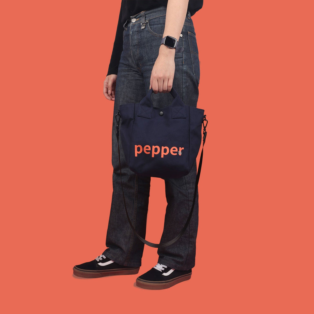 即納【monchouchou】COTTON MINI BAG（pepper）