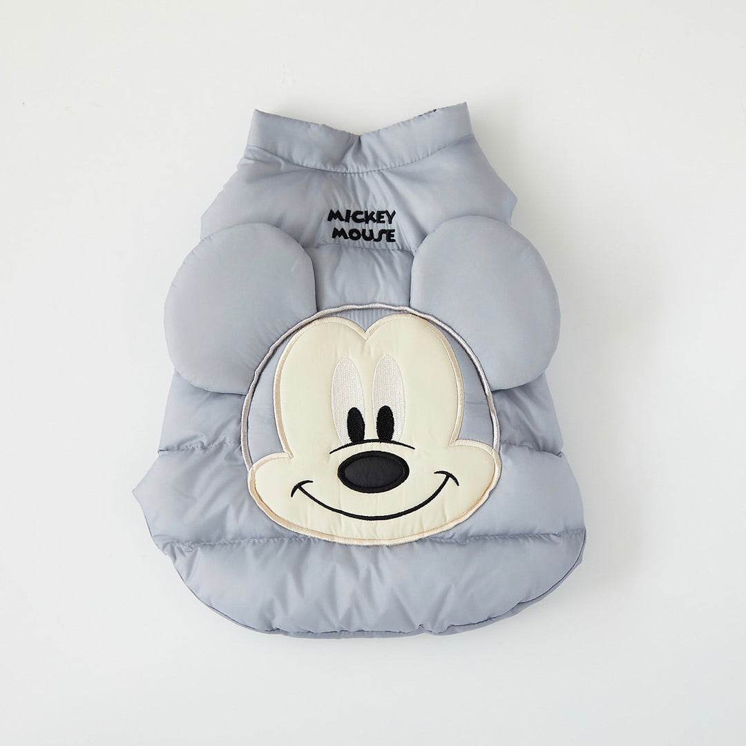 即納【DA】Mickey Mouse light weight padding（ライトグレー）
