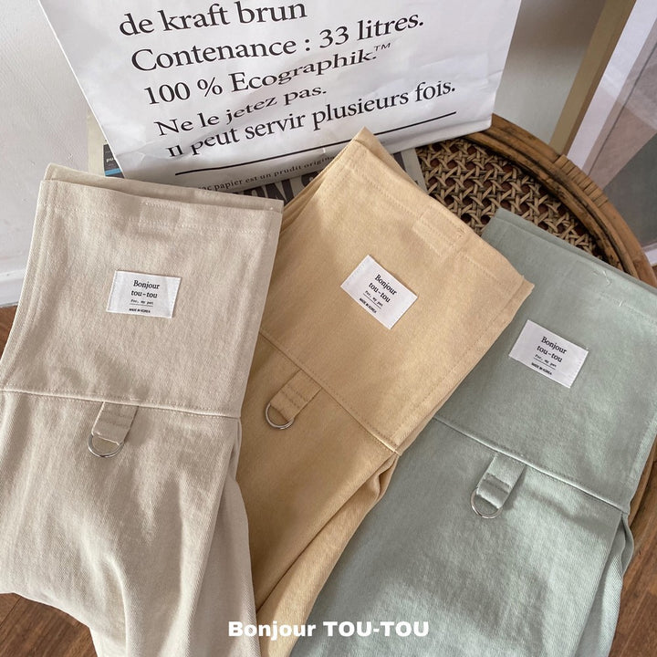 ※予約販売【Bonjour TOU-TOU】COTTON SLING（アイボリー）