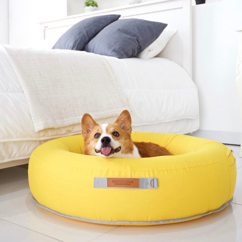 ※予約販売【INSIDE DOG & CAT】macaron tube（Yellow）